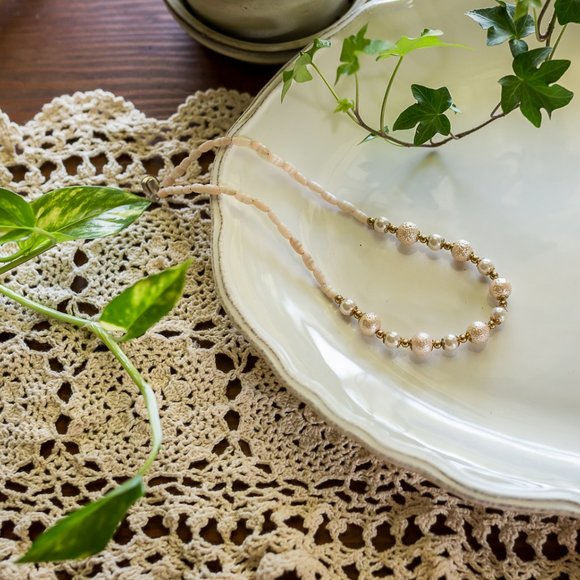 Vintage Pearl and bead necklace - Picture 4 of 5